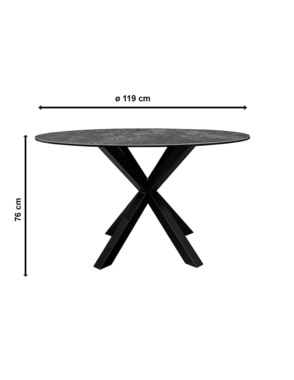 Mesa de comedor armable Tivoli 2